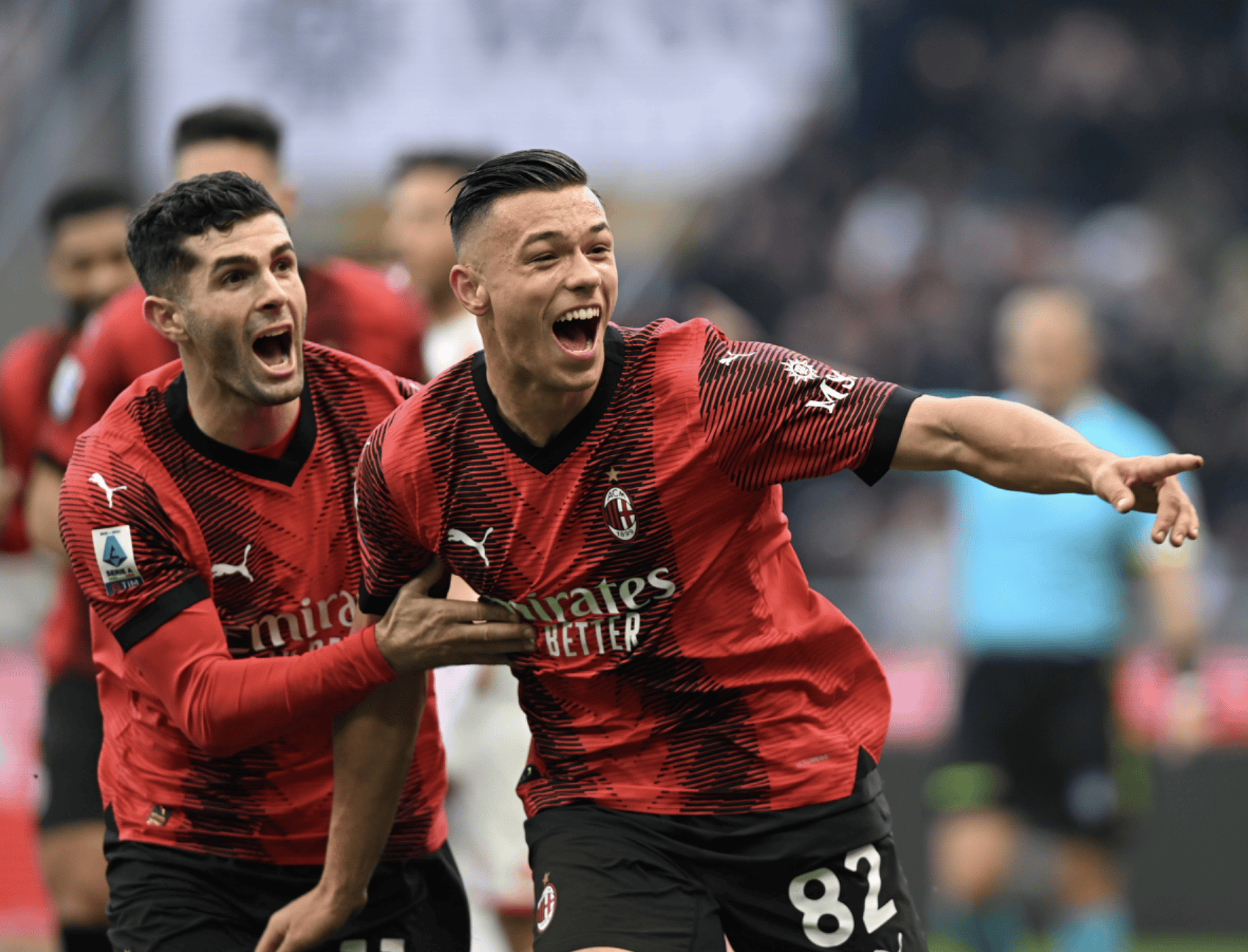 AC米兰赢得对阵亚特兰大的激动人心比赛的简单介绍