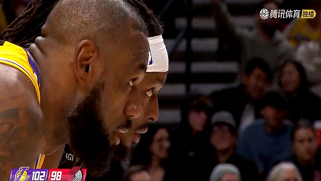 包含开拓者客场大胜魔术，LBJ不满全队表现的词条