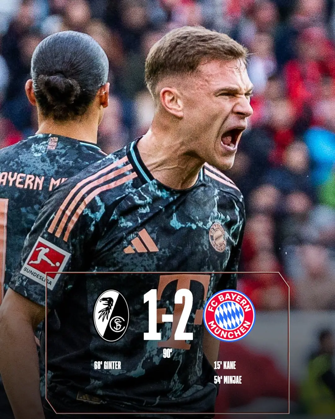 弗赖堡客场大胜领先优势扩大